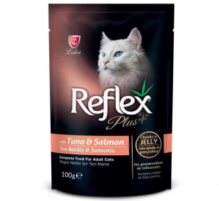 Reflex Plus Pouch Ton Balıklı ve Somonlu 100 gr Kedi Maması kullananlar yorumlar